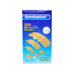 Questaplast Plaster Washproof Assorted