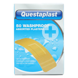 Questaplast Plaster Washproof Assorted