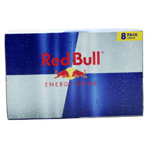 Red Bull Energy Can 8 Pack (Indiv Barcoded)