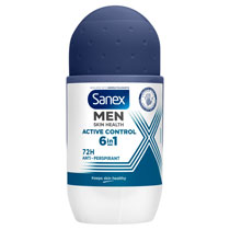 Sanex Deodorant Roll on Men Active 72 Hour