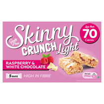 Skinny Crunch Light Rasp & White Choc 5 Pack