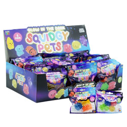 Squidgy Pets Glow in the Dark 5 Pack
