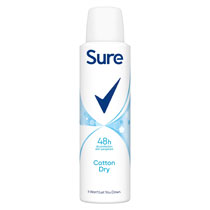 Sure Antiperspirant Deodorant Cotton Fresh Dry Women