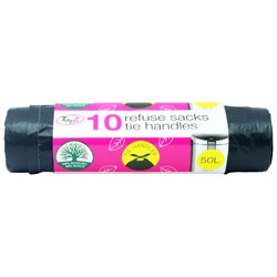 Tidyz Bin Bags Black Quality
