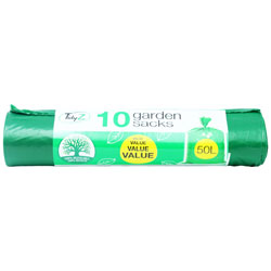 Tidyz Garden Bags Extra Strong Tie Handles 50L