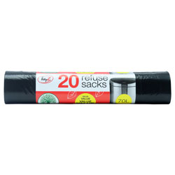 Tidyz Refuse Sacks Extra Strong 70L