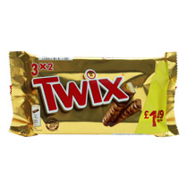 Twix Bar 3 Pack