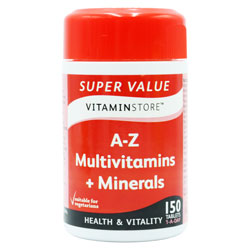Vitamin Store Tablets A-Z Multivits & Min