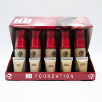 W7 Foundation HD 5 Shades