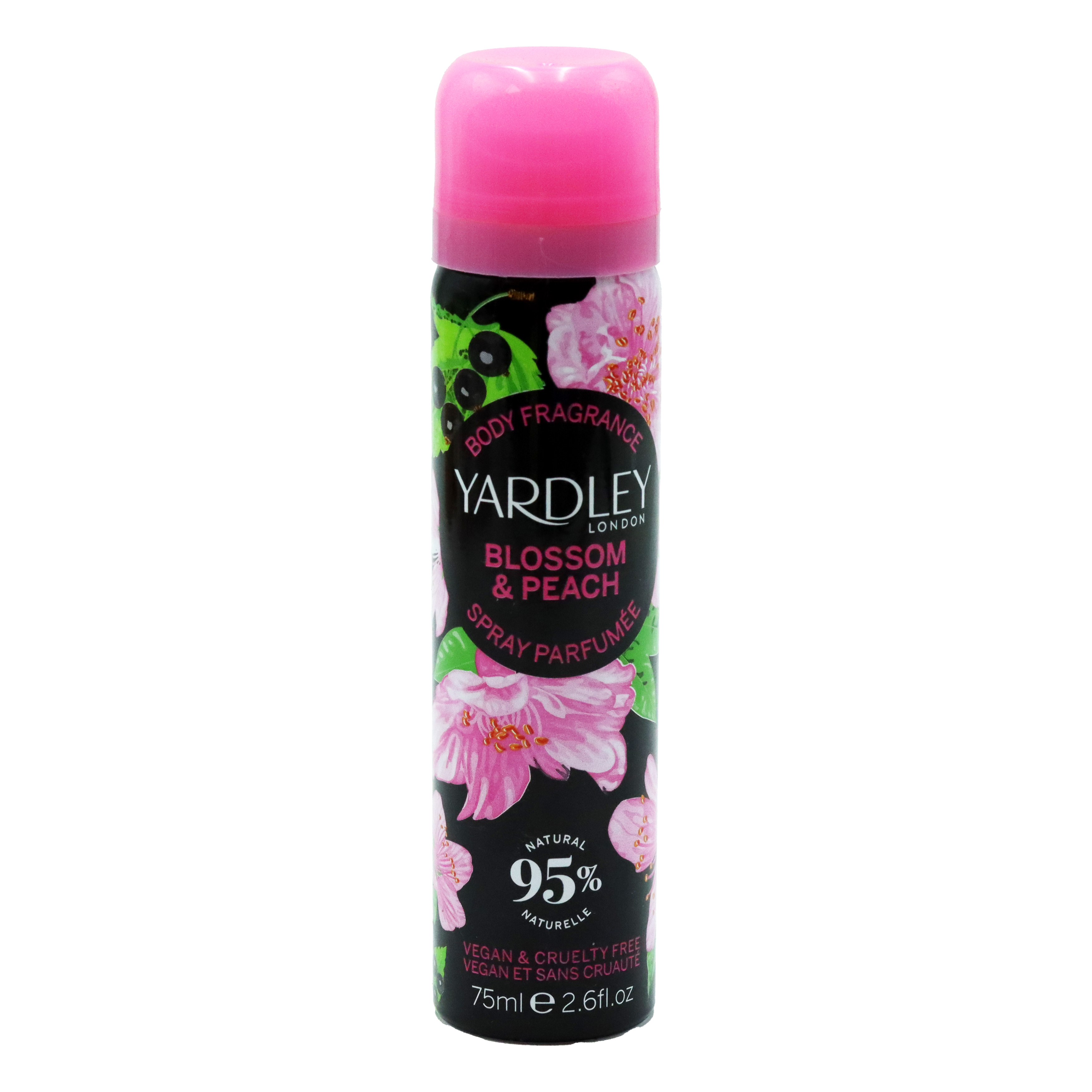 Yardley Body Spray Blossom & Peach