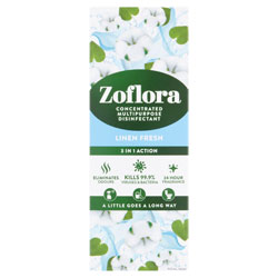 Zoflora Disinfectant Fresh Linen 3-in-1